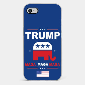Vote For Trump MAGA 2024 - US Election Clear Phone Case