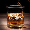 The People's President - US Election Whiskey Glass - Gift For Conservative Supporters
