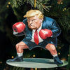 Hit A Home Run To DC - US Election Acrylic Custom Shaped Ornament - Christmas Gift And Decor For Conservative Supporters