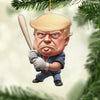 Hello, I'm Coming To DC - US Election Acrylic Custom Shaped Ornament - Christmas Gift And Decor For Conservative Supporters