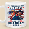 The Former President Will Secure America's Future - US Election Mug - Gift For Conservative Supporters