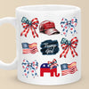 Girls Who Rise Together Shine Together - US Election Mug - Gift For Best Friends, BFF, Sisters
