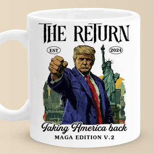 Let’s Celebrate What Makes Us Unique And Strong
- US Election Mug - Gift For Conservative Supporters