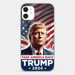 The People's President Is Back - US Election Clear Phone Case