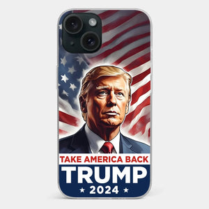 The People's President Is Back - US Election Clear Phone Case