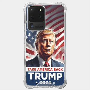 The People's President Is Back - US Election Clear Phone Case