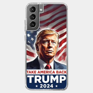 The People's President Is Back - US Election Clear Phone Case
