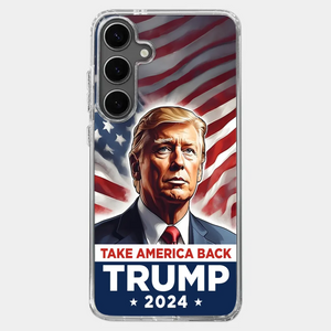 The People's President Is Back - US Election Clear Phone Case