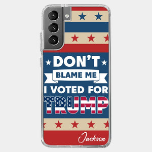 Strength Comes When We Work Hand In Hand - US Election Clear Phone Case