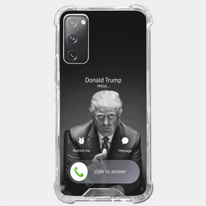Pick Up The Phone, The President Is Calling - US Election Clear Phone Case