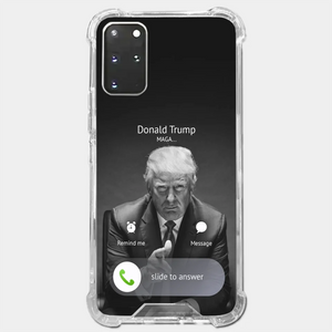 Pick Up The Phone, The President Is Calling - US Election Clear Phone Case