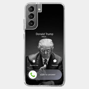 Pick Up The Phone, The President Is Calling - US Election Clear Phone Case