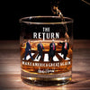 The Return Of The Real Legend - US Election Whiskey Glass - Gift For Conservative Supporters