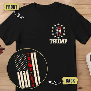I'll Be There Soon, 45 47 - US Elections Back And Front Printed Unisex T-shirt