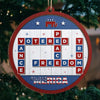 Let's Make History Together - US Election Wood Custom Shaped Ornament - Christmas Gift And Decor For Conservative Supporters