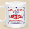 The People Have Chosen, Now The Work Begins - US Election Mug - Gift For Conservative Supporters