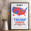 A Nation Poised For Transformation - US Election Vertical Poster - Gift For Conservative Supporters
