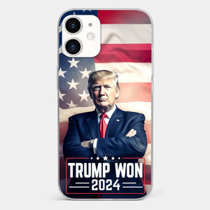 A Fresh Start For America’s Future - US Election Clear Phone Case - Gift For Conservative Supporters