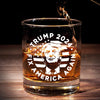 America, Stronger Than Ever - US Election Whiskey Glass - Gift For Conservative Supporters