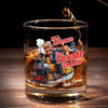 Let’s Embrace The Change We’ve Been Waiting For - US Election Whiskey Glass - Gift For Conservative Supporters