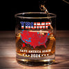 A Toast To America's Future - US Election Whiskey Glass - Gift For Conservative Supporters