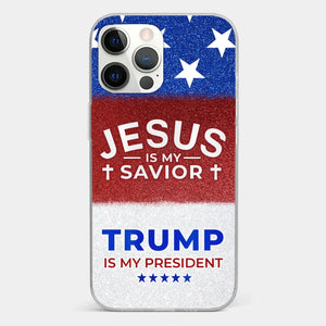 We Have Jesus, We Have New President - US Election Clear Phone Case - Gift For Conservative Supporters