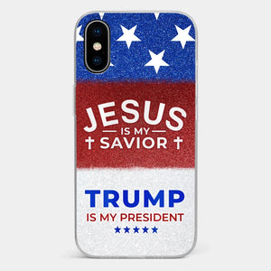 We Have Jesus, We Have New President - US Election Clear Phone Case - Gift For Conservative Supporters