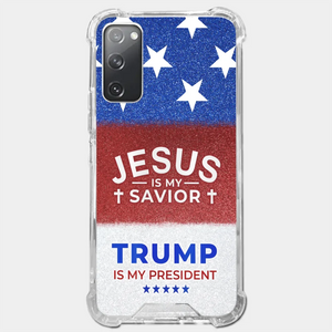 We Have Jesus, We Have New President - US Election Clear Phone Case - Gift For Conservative Supporters