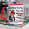 Ask Anyone They All Know - US Patriotic Pride Accent Mug