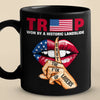 You Better Keep Silent, Losers - US Patriotic Pride Black Mug - Gift For Best Friends, BFF, Sisters