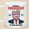 Officially Unburdened By What Has Been - US Patriotic Pride Mug