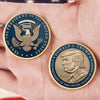 A Unique Way To Express Your Beliefs - US Patriotic Pride Gold-Colored Coin