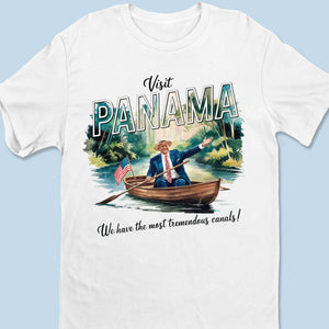 Welcome To My Canal - US Patriotic Pride Unisex T-shirt, Premium T-shirt, Hoodie