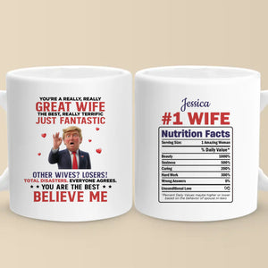 One Amazing Wife Is Here - US Patriotic Pride Mug