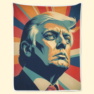 America’s Fight Never Ends - US Patriotic Pride Blanket