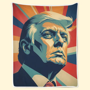 America’s Fight Never Ends - US Patriotic Pride Blanket