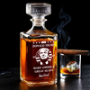Crafted For Patriots - US Patriotic Pride Glass Whiskey Bottle