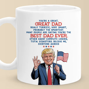 Five Stars, Would Recommend As Dad - US Patriotic Pride Mug