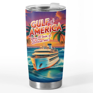 Saltwater, Sunburns, And Sovereignty - US Patriotic Pride 20oz Tumbler