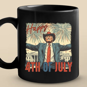 Republican State Black Mug - US Patriotic Pride 4th Of July, Gifts For Conservative Supporters - Proof Of Power, Symbol Of Return