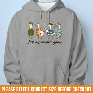 Republican State Unisex T-shirt, Premium T-shirt, Hoodie - US Patriotic Pride 4th Of July, Gifts For Conservative Supporters - Just A Patriotic Goose