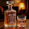 45 47 Republican State Whiskey Decanter Set - US Patriotic Pride Gifts For Conservative Supporters, Wine, Bourbon, Whiskey Lovers - Two Terms, Zero Regrets