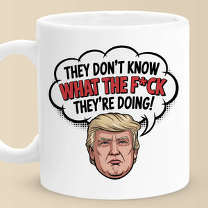 Republican State Mug - US Patriotic Pride Gifts For Conservative Supporters - Chaos Is Their Only Policy