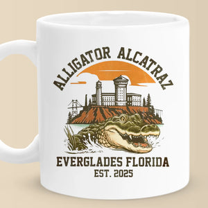 Republican State Mug - US Patriotic Pride Gifts For Conservative Supporters - Where Gators Guard The Gate