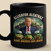 Republican State Black Mug - US Patriotic Pride Gifts For Conservative Supporters - Pray You Don't Get Sent South