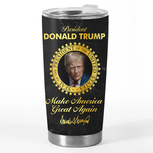 Republican State Tumbler - US Patriotic Pride Gifts For Conservative Supporters - Seal It With Strength And Truth