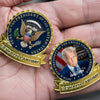 45 47 Republican State Commemorative Challenge Coin - US Patriotic Pride Gifts For Conservative Supporters - Honoring Leadership, Preserving Legacy