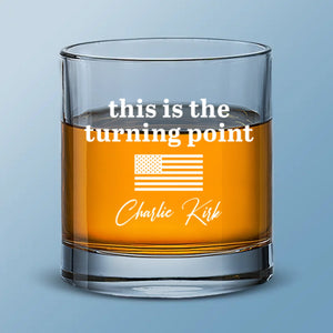 Republican State Custom Whiskey Glass - US Patriotic Pride Gifts For Conservative Supporters, CK Legacy Edition, Wine, Bourbon, Whiskey Lovers - Turning Point Forever