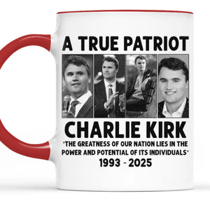Republican State Accent Mug - US Patriotic Pride Gifts For Conservative Supporters, CK Legacy Edition - The Greatness Of Our Nation