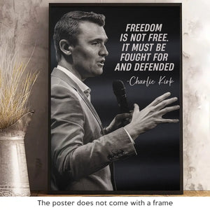 Republican State Vertical Poster – US Patriotic Pride Gifts For Conservative Supporters, CK Legacy Edition – Stand And Defend Freedom